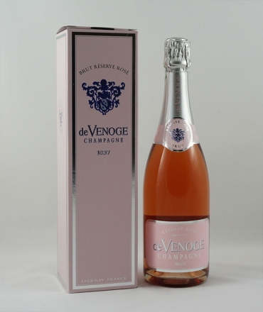 Champagne de VENOGE Bleu "Rosé brut" 75cl